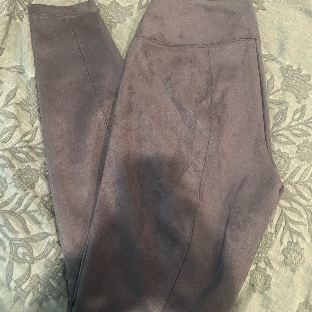 White House Black Market Ultimate Suede‎ Runway Leggings - Size 10